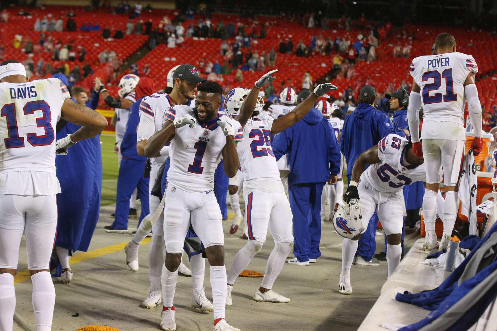 Sideline dance party